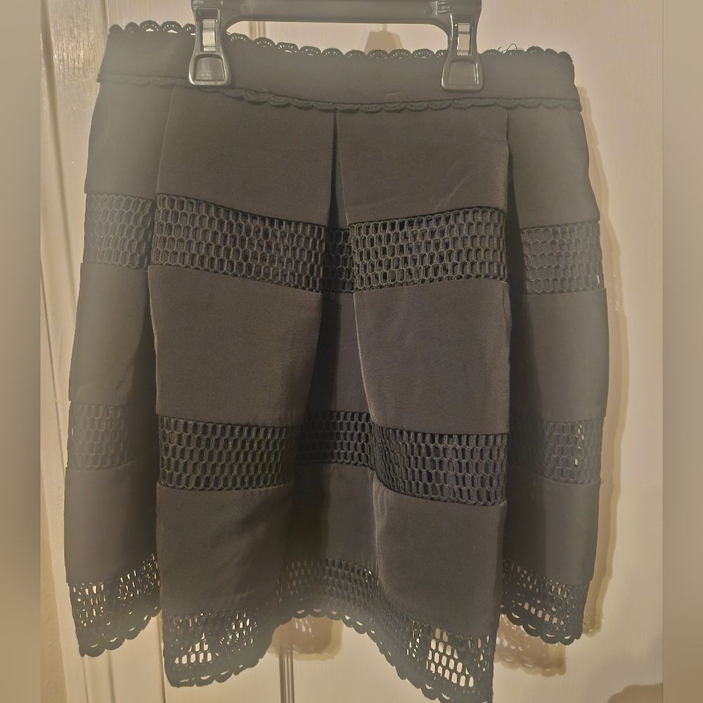 Black Endless Rose skirt